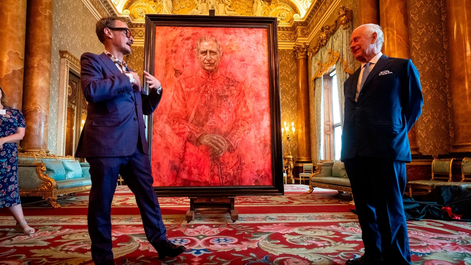 King Charles III's 1st portrait as king draws mixed reactions onlineCharles unveiled the portrait himself at Buckingham Palace. 5/14/2024 01:51:44 EDT