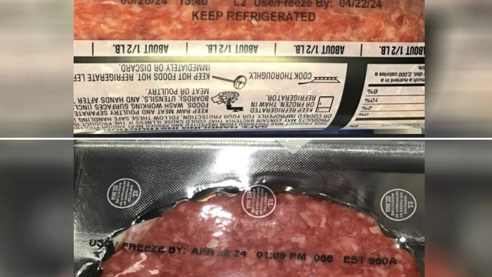 USDA warns of possible E. coli in ground beef