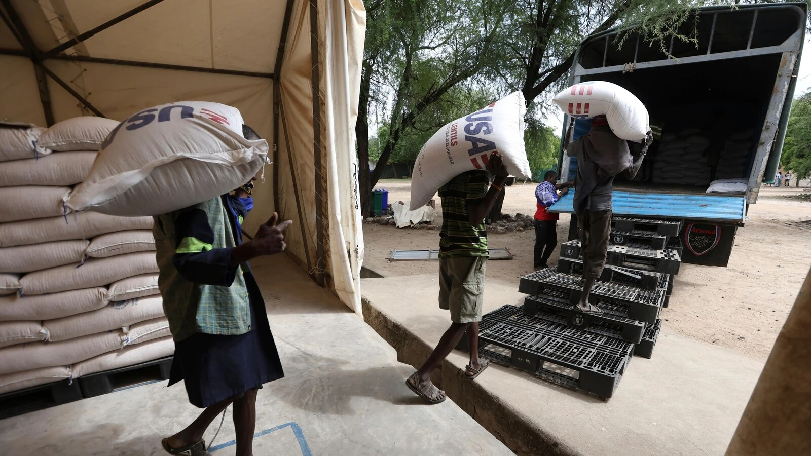 Food rations are halved in one of Africa's largest refugee camps after US aid cuts