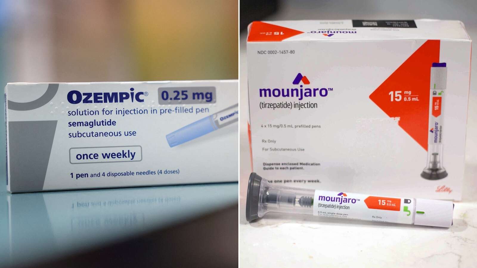 Mounjaro leads to more weight loss than Ozempic, study findsBoth medications are FDA-approved for people with Type 2 diabetes.7/9/2024 11:53:00 EDT