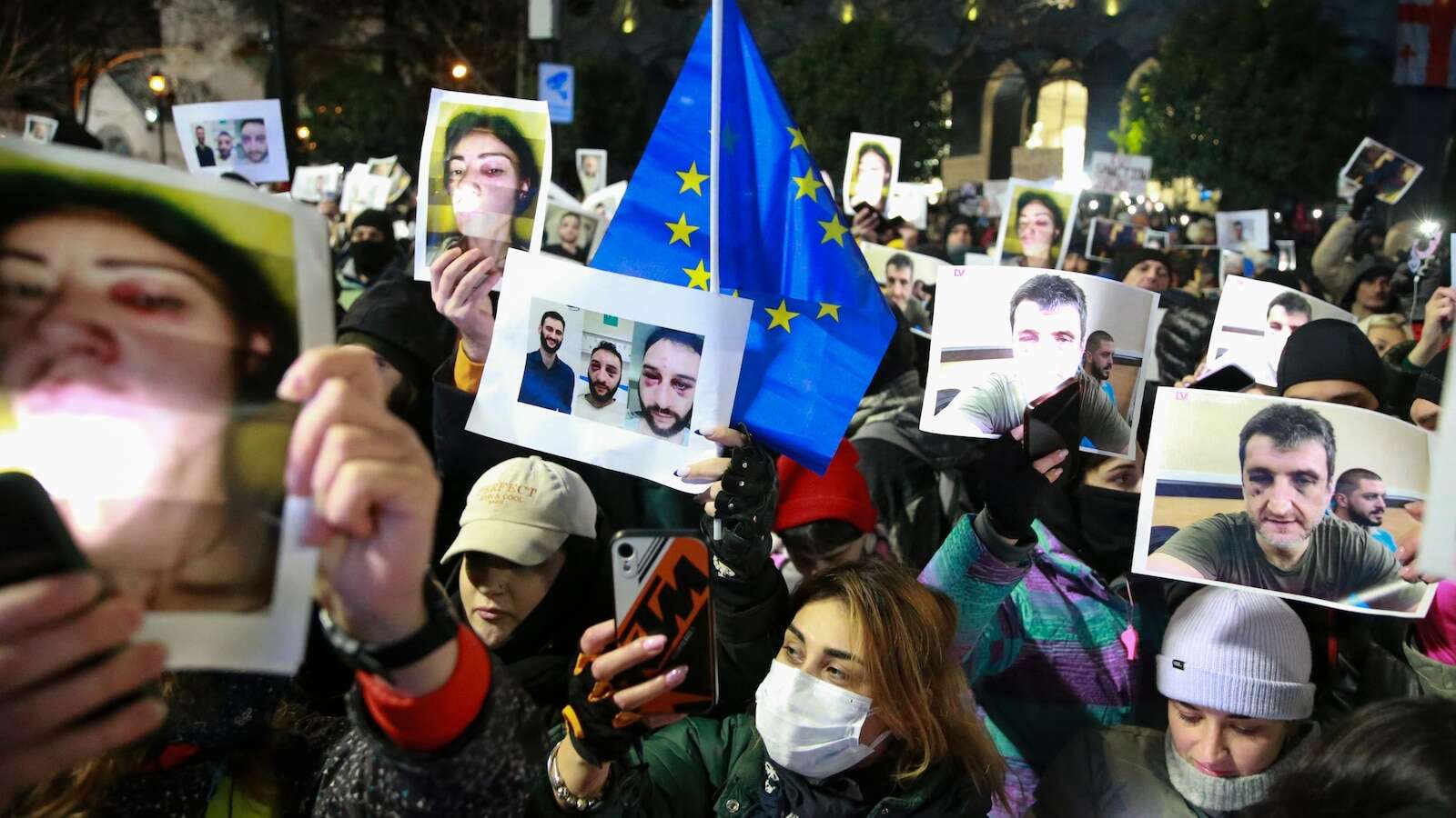 Georgia's outgoing president urges EU to use more leverage to back protesters