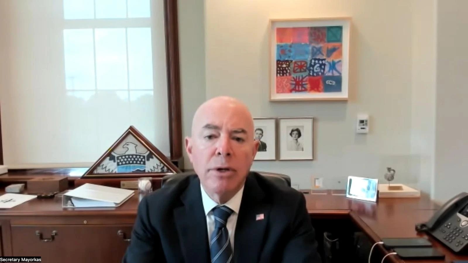 Homeland Security Secretary Mayorkas speaks on executive action restricting asylum