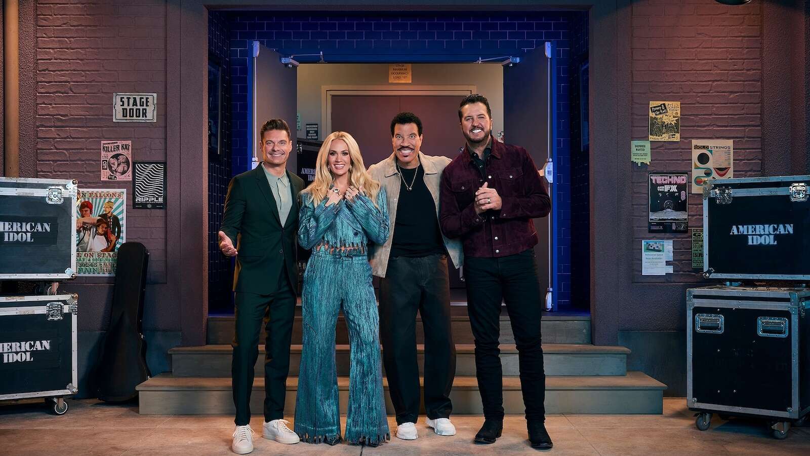 Carrie Underwood, Luke Bryan, Lionel Richie talk new season of 'American Idol'The group joined 