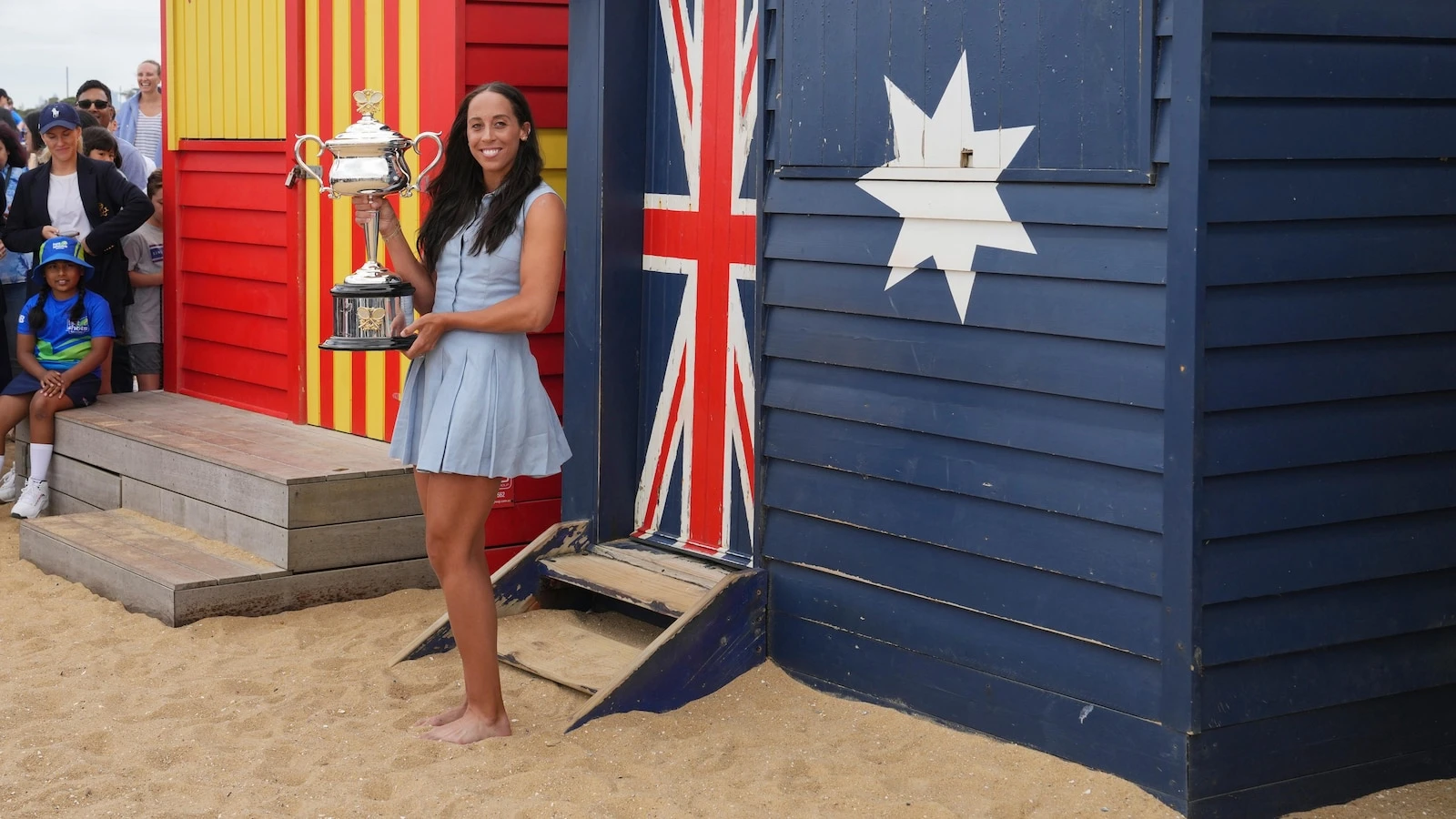 Australia's iconic beach boxes lack the comforts of home but can cost more than a house