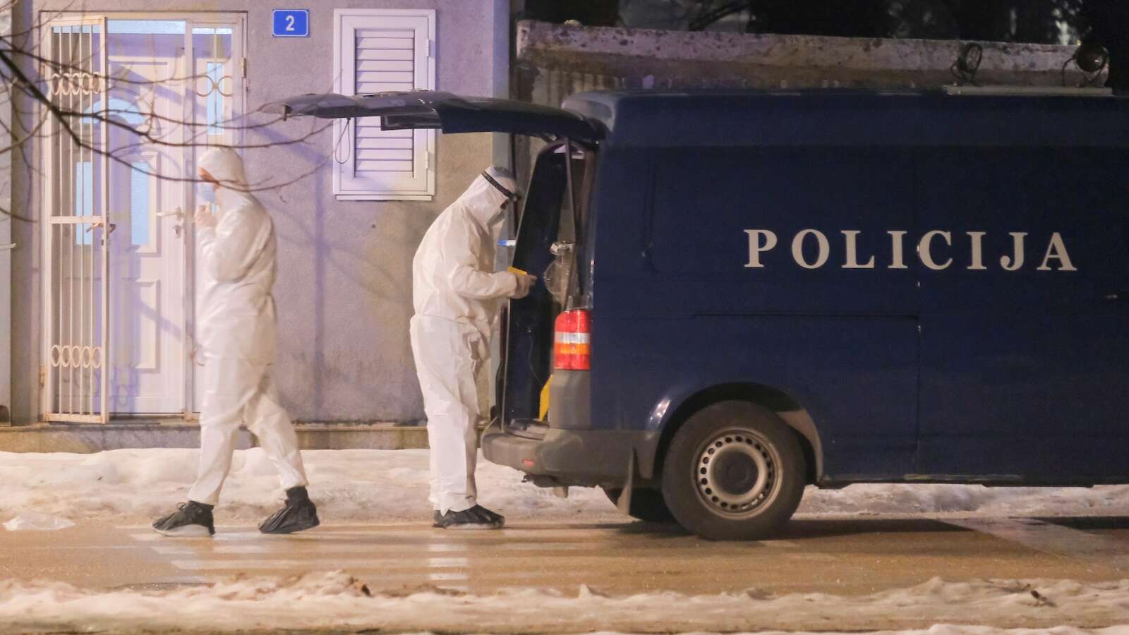 An armed man kills at least 10 people, including 2 children, in a shooting rampage in Montenegro