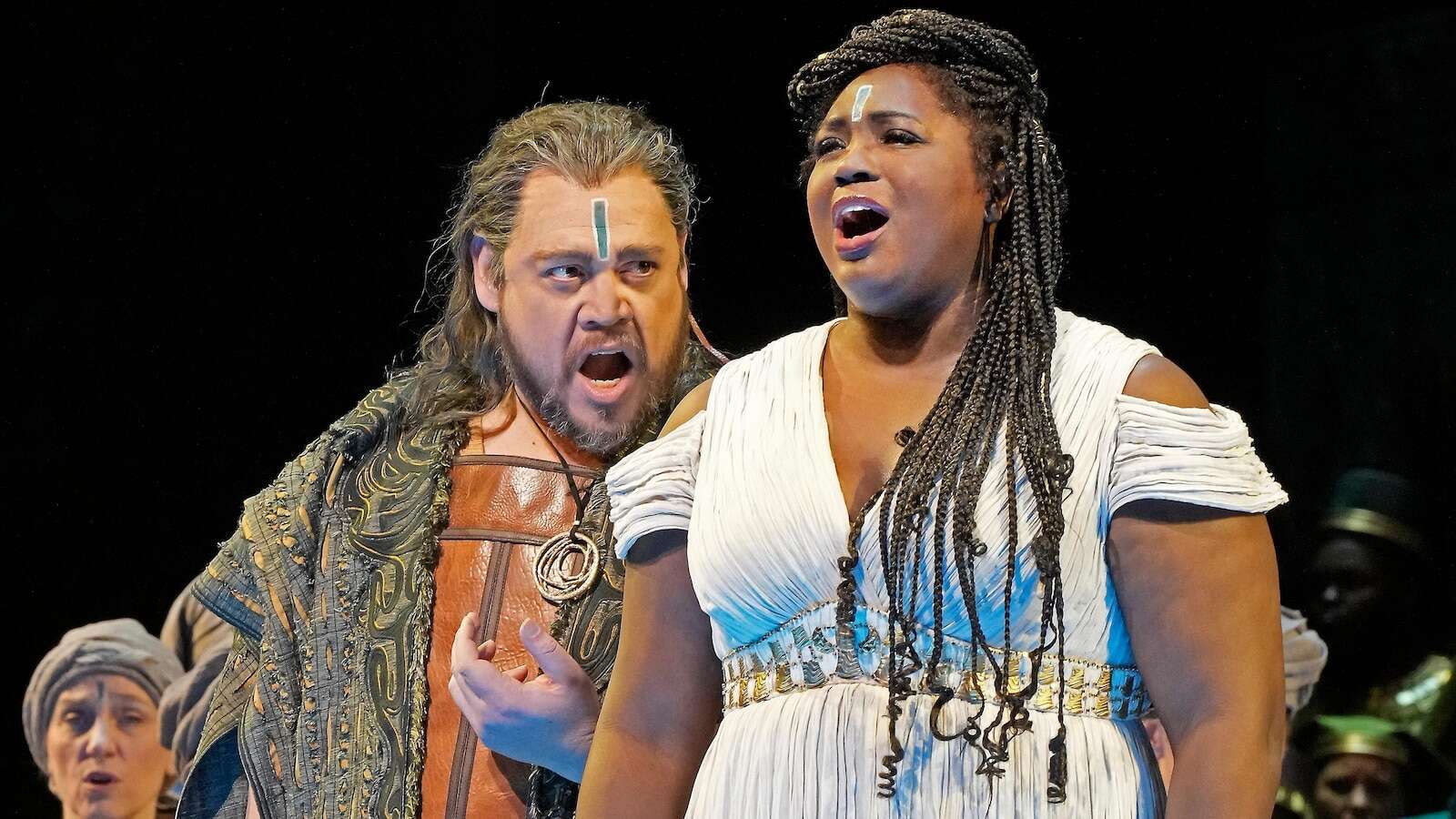 Soprano Angel Blue sings her first Metropolitan Opera 'Aida' in a new production