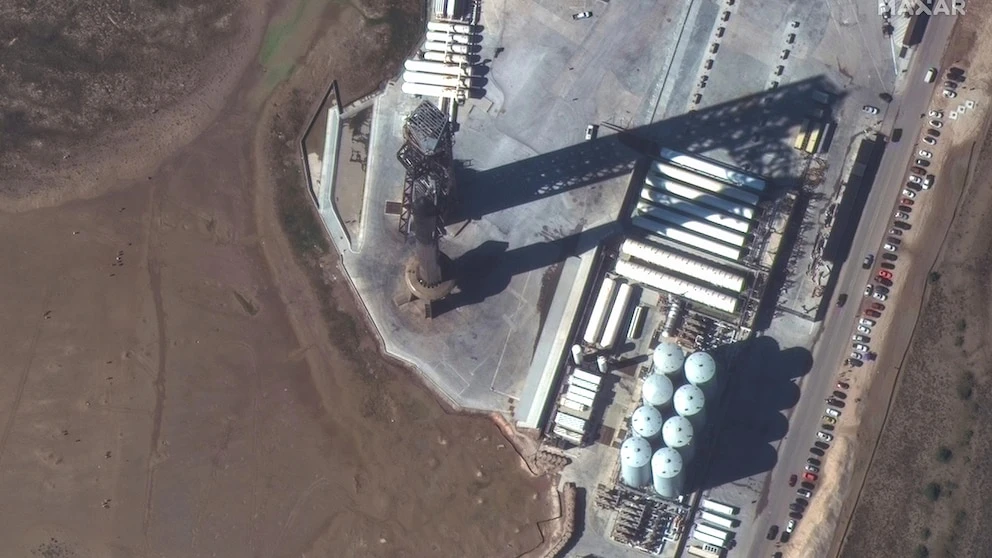 SpaceX is preparing its mega rocket for a second test flight