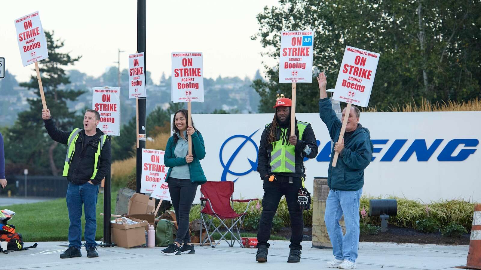 Workers who assemble Boeing planes are on strike. Will that affect flights?