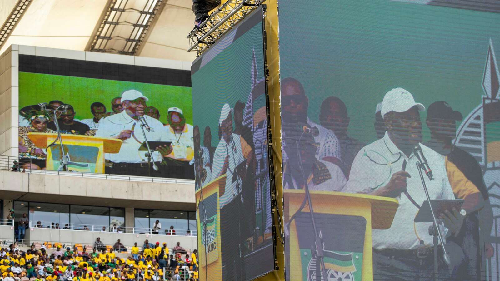 South Africa's ANC launches election manifesto as president highlights party's achievements