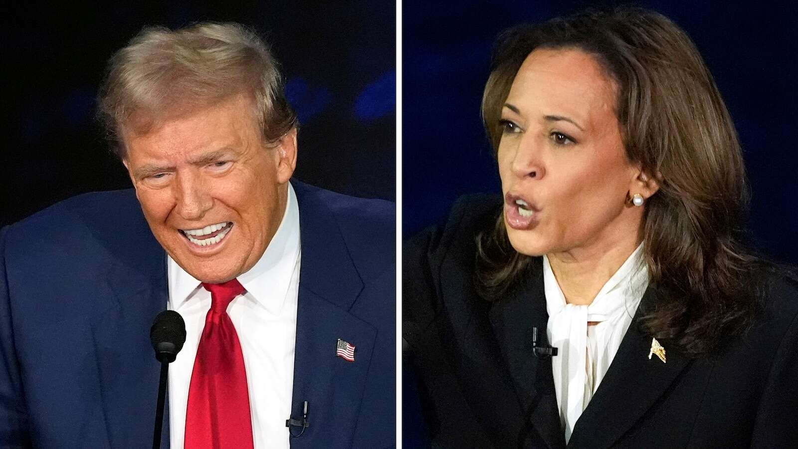 Harris presses a more forceful case against Trump than Biden did on abortion, economy and democracy