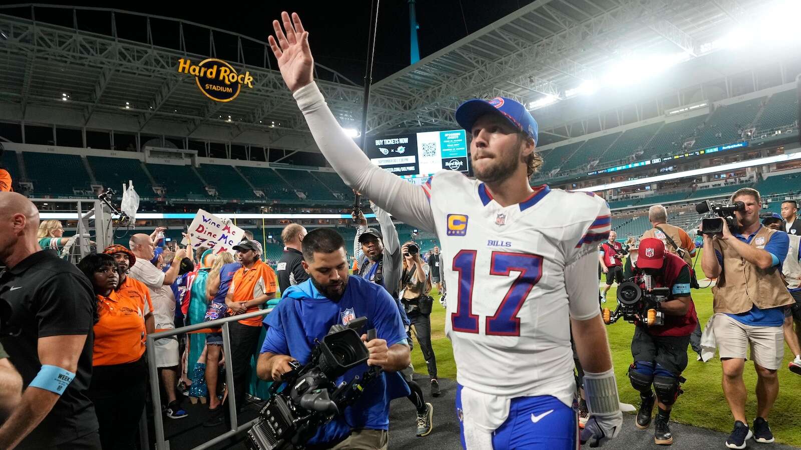 Bills-Dolphins Thursday night game was third most-watched in Amazon Prime Video history