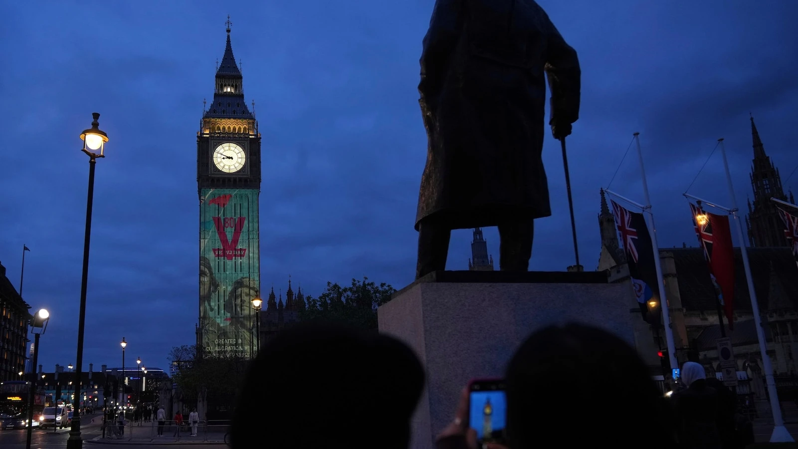 80 years ago World War II in Europe was over. Celebrating V-E Day is now tinged with some dread