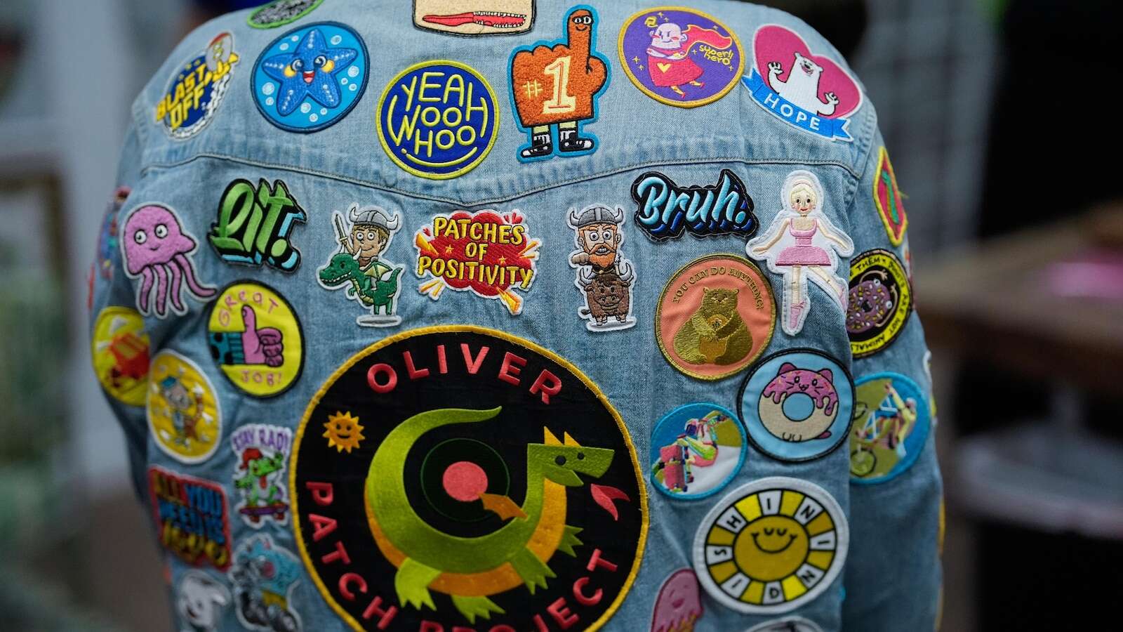 How colorful, personalized patches bring joy to young cancer patients