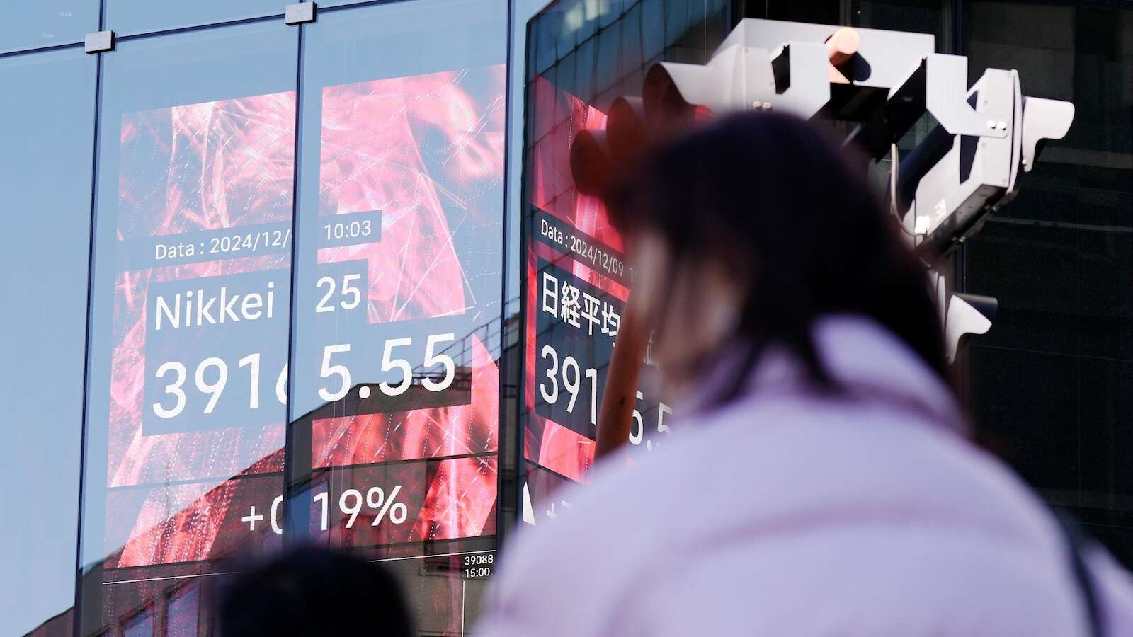 Stock market today: Asian shares slide, with Korean benchmark down 2.5%, after Wall St hits records