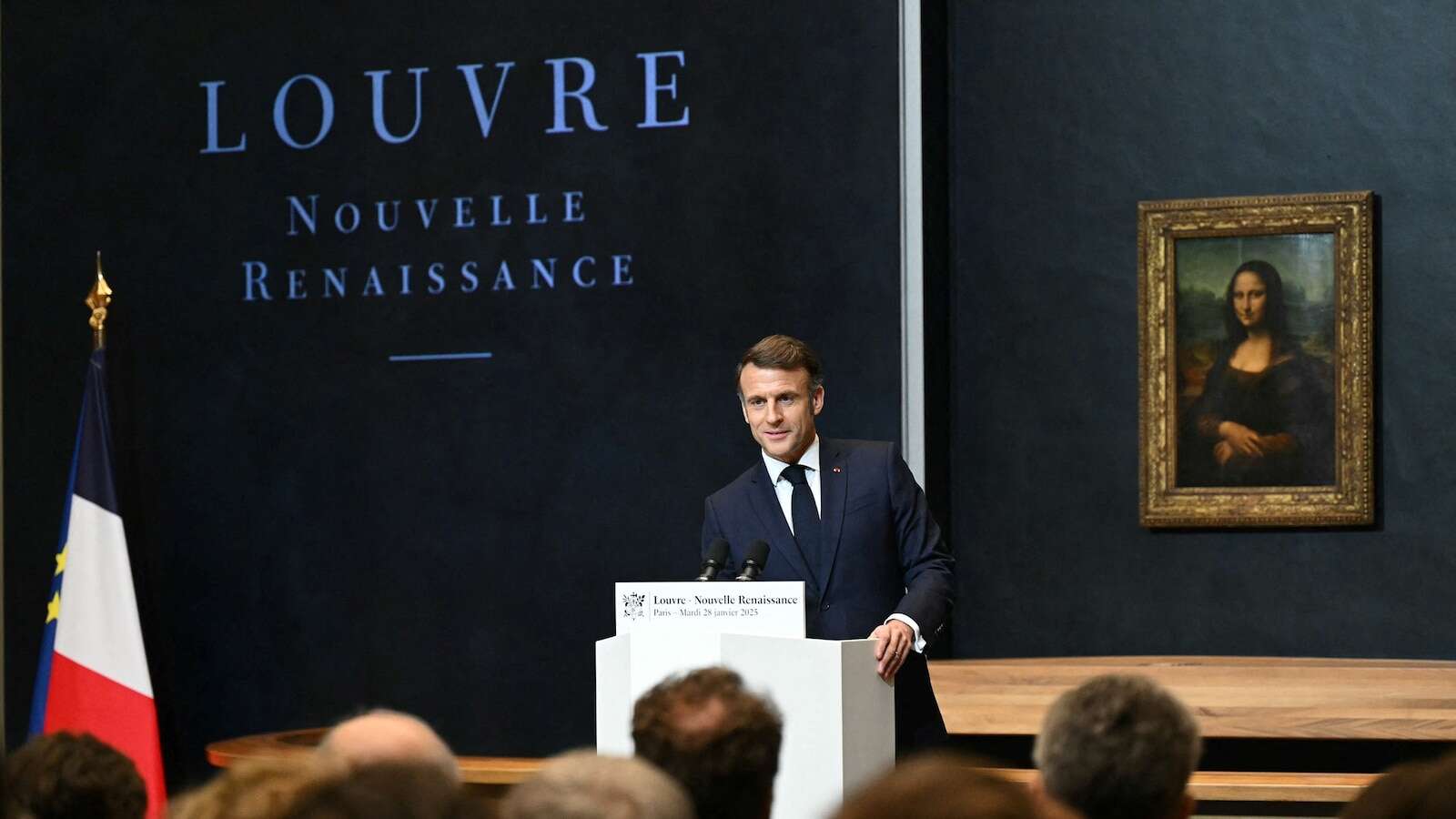 Louvre will undergo expansion and restoration project, Macron says