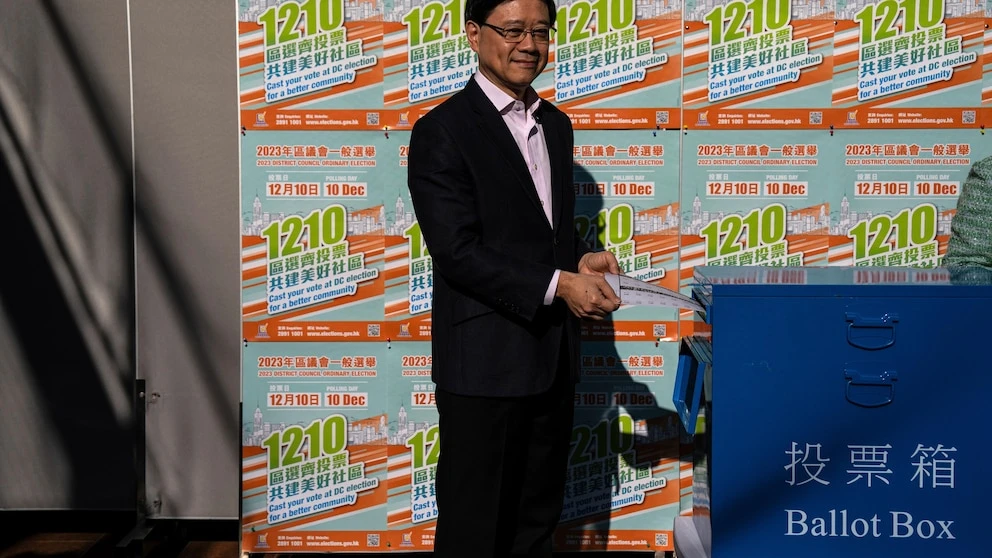 Hong Kong holds first council elections under new rules that shut out pro-democracy candidates