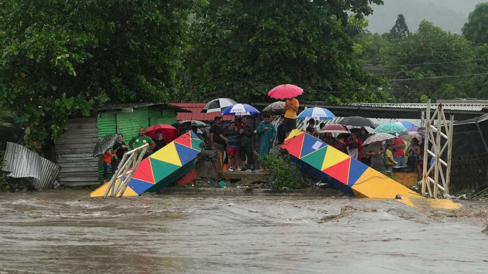 Tropical storm Sara drenches Honduras’ northern coast, with flash flooding and mudslides in forecast