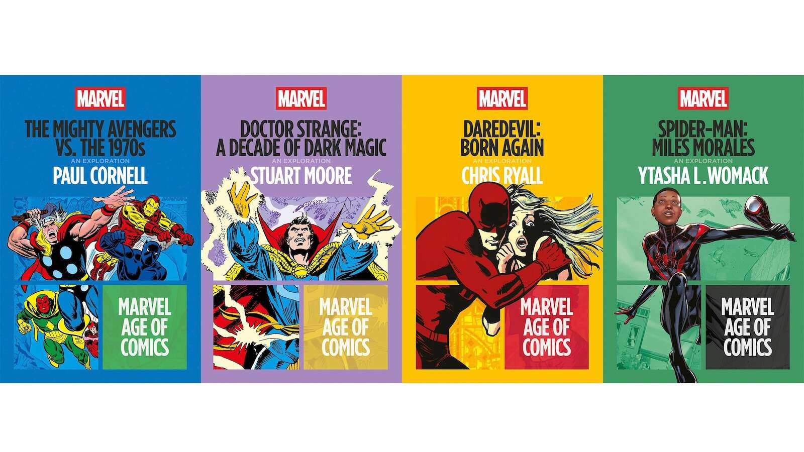 Really, who were those masked men? New series of books probes backstories of Marvel superheroes