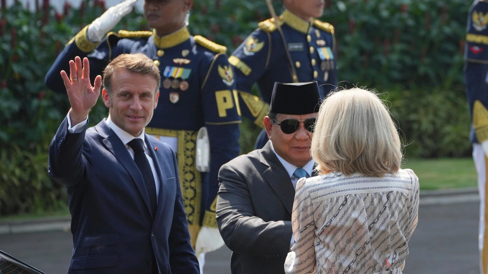 France's Macron presses ahead on his South Asia tour with talks in Indonesia