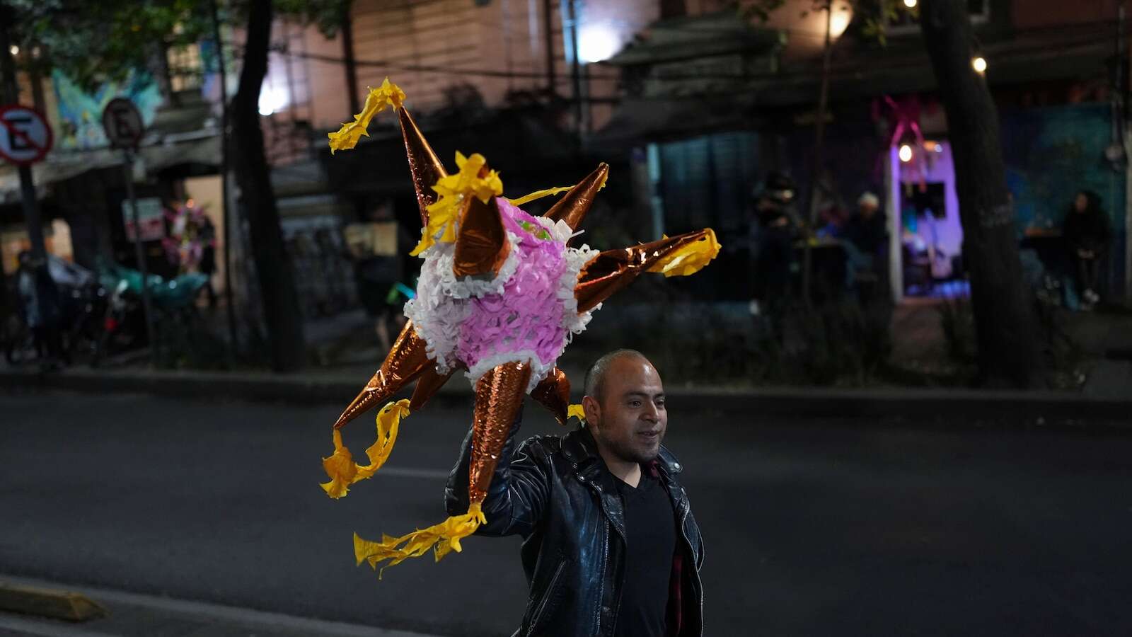 Punks distribute toys to children in need for Three Kings Day in Mexico City