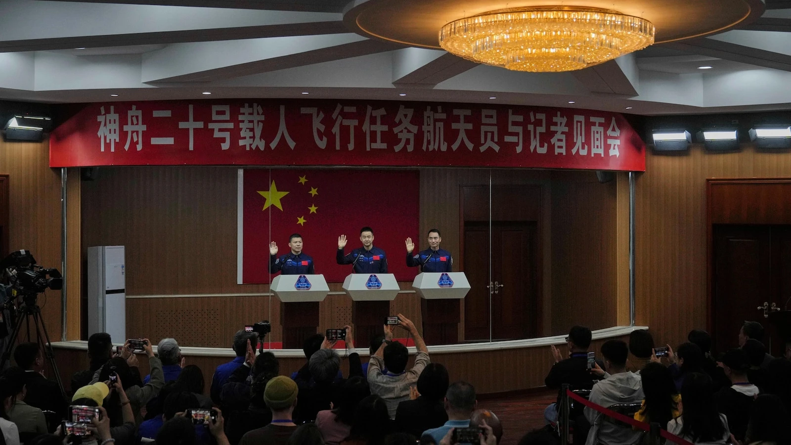 China reveals new team of astronauts for space station launch