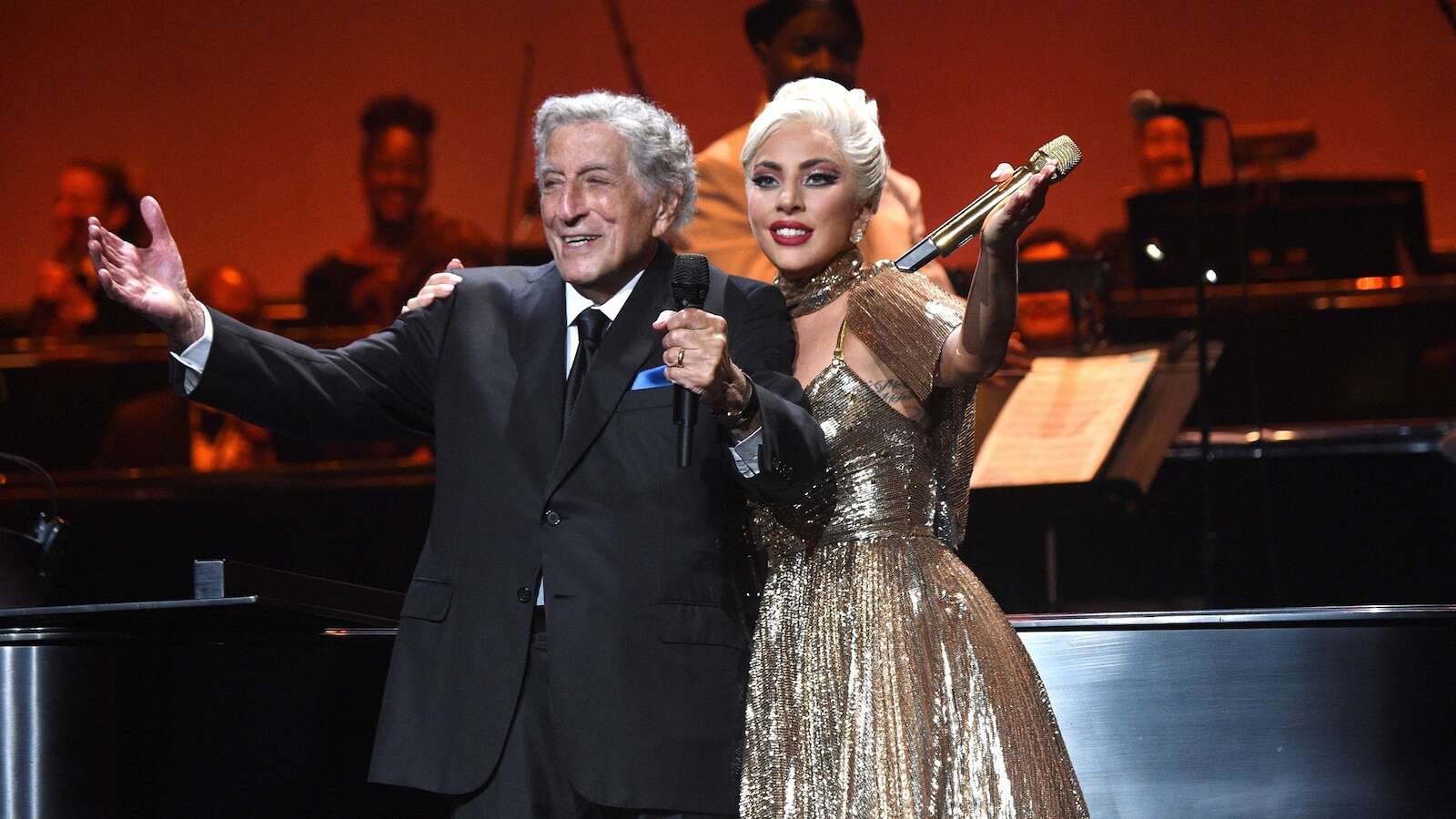 Kevin Mazur/Getty Images for LNLady Gaga remembers Tony Bennett 1 year after his deathGaga and Bennett released two joint albums together.7/21/2024 11:14:44 EDT