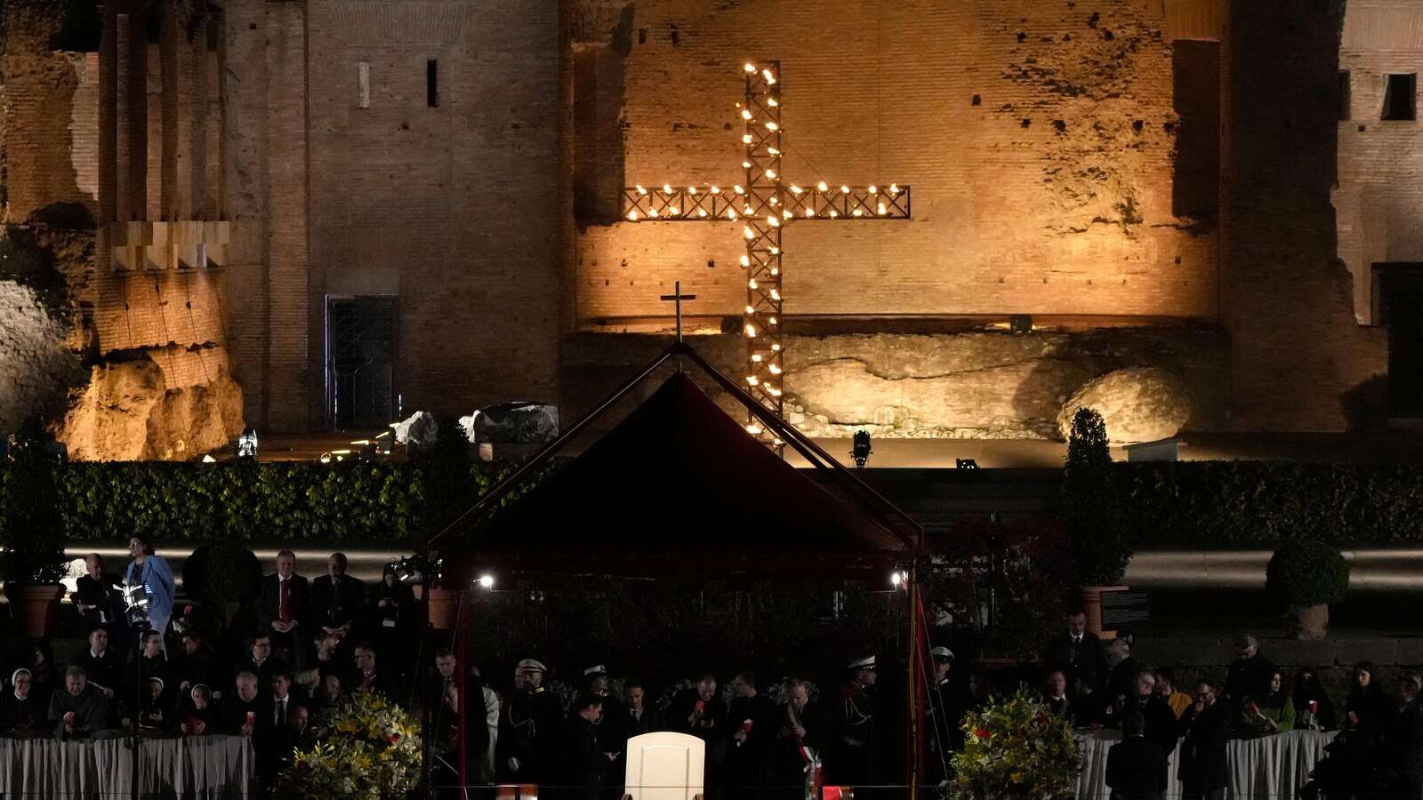 Vatican confirms pope will preside over Easter Vigil after he skipped Good Friday at last minute