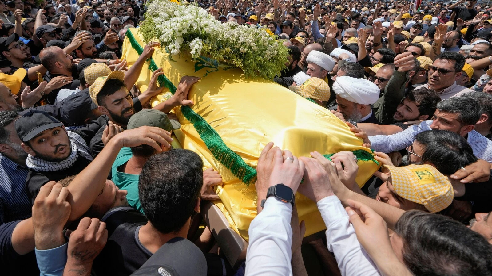 Hezbollah vows to intensify attacks against Israel after senior military commander is killed