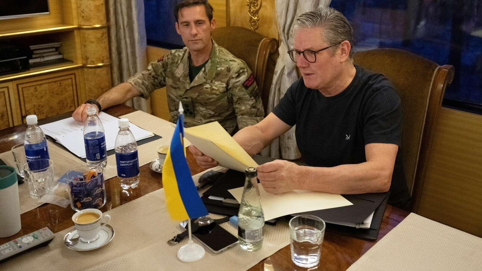 UK's Starmer arrives in Ukraine for security talks with a pledge to help guarantee its security