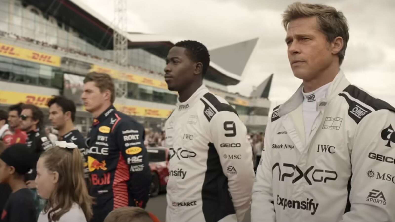 Brad Pitt burns rubber in fast-paced 'F1' teaser