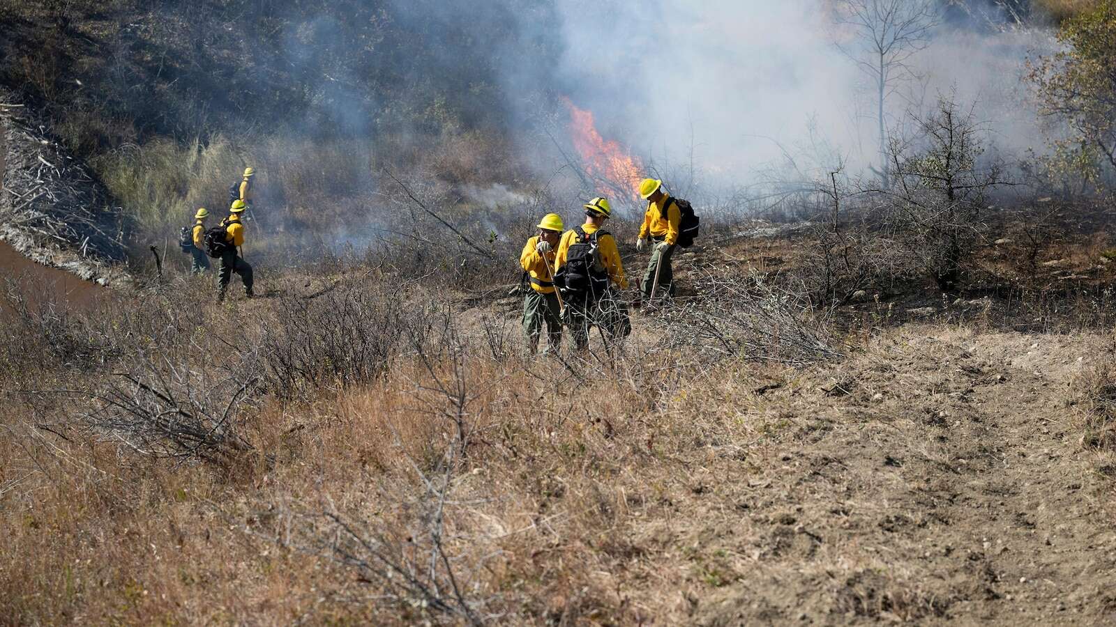 Natural gas flares sparked 2 wildfires in North Dakota, state agency says