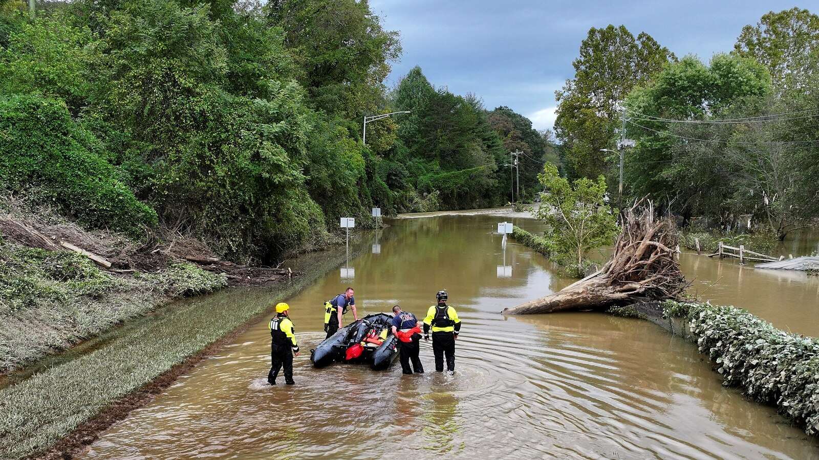 HHS declares public health emergency in North Carolina after Hurricane Helene