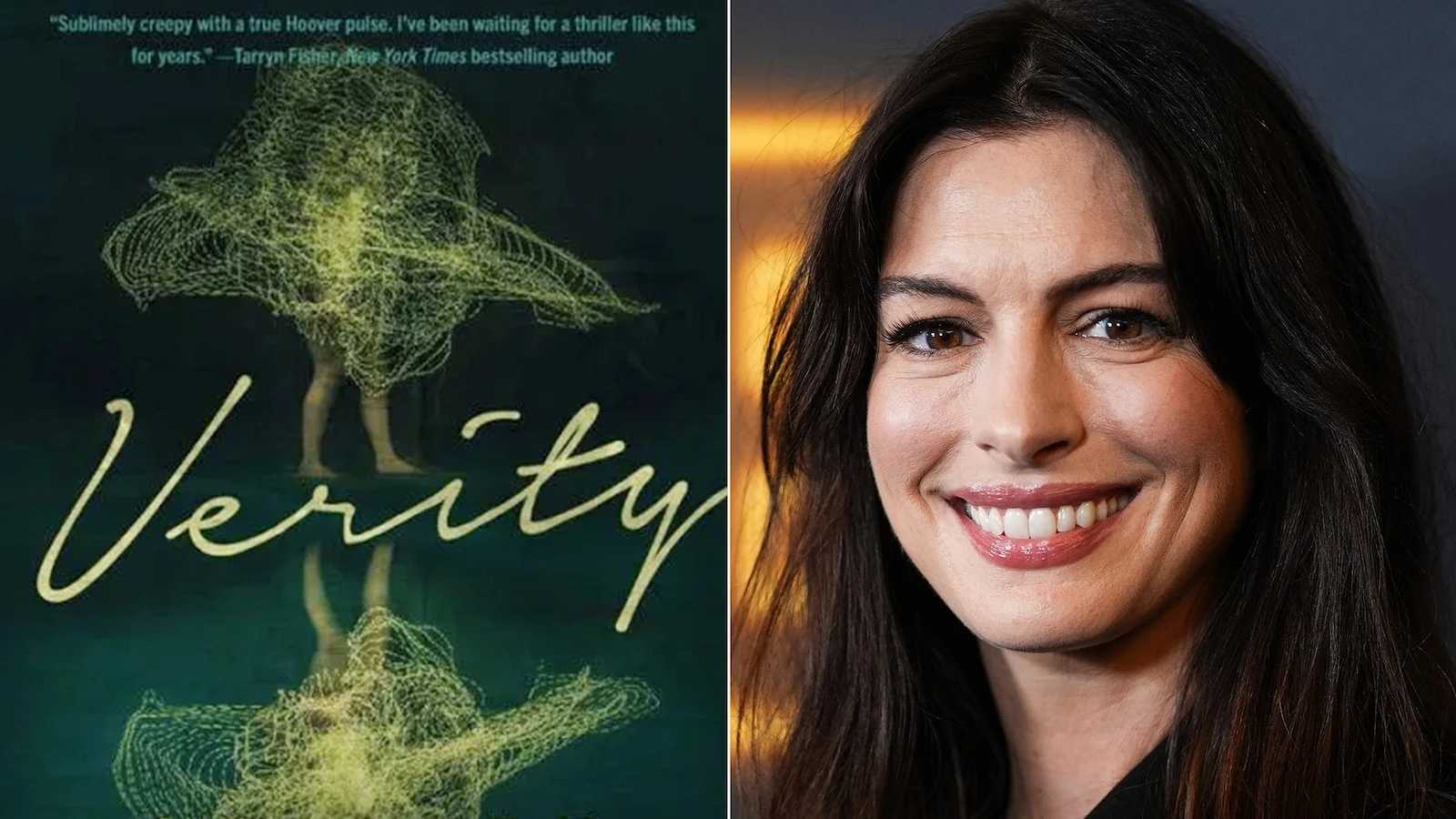 Anne Hathaway to star in movie adaptation of Colleen Hoover's 'Verity'Hathaway is also co-producing alongside director Michael Showalter.11/21/2024 01:15:57 EST