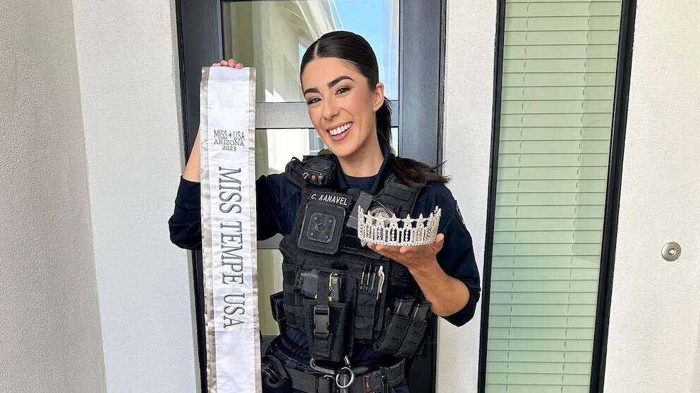 Candace Kavanel to become 1st law enforcement officer to compete in Miss USA