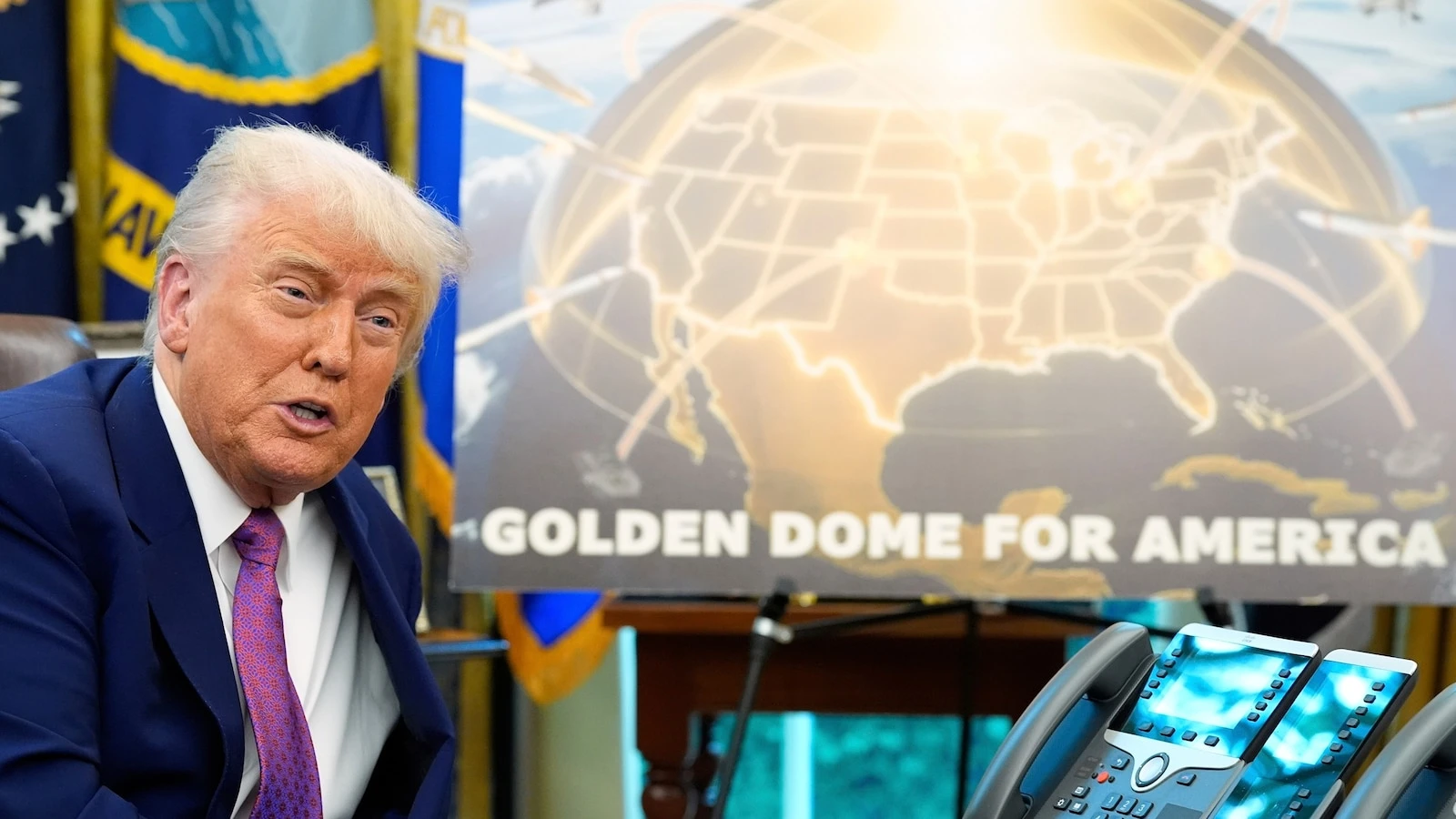 Trump's 'Golden Dome' risks weaponization of space, China saysThe president said the anti-missile shield would be operational by 2029.3 minutes ago