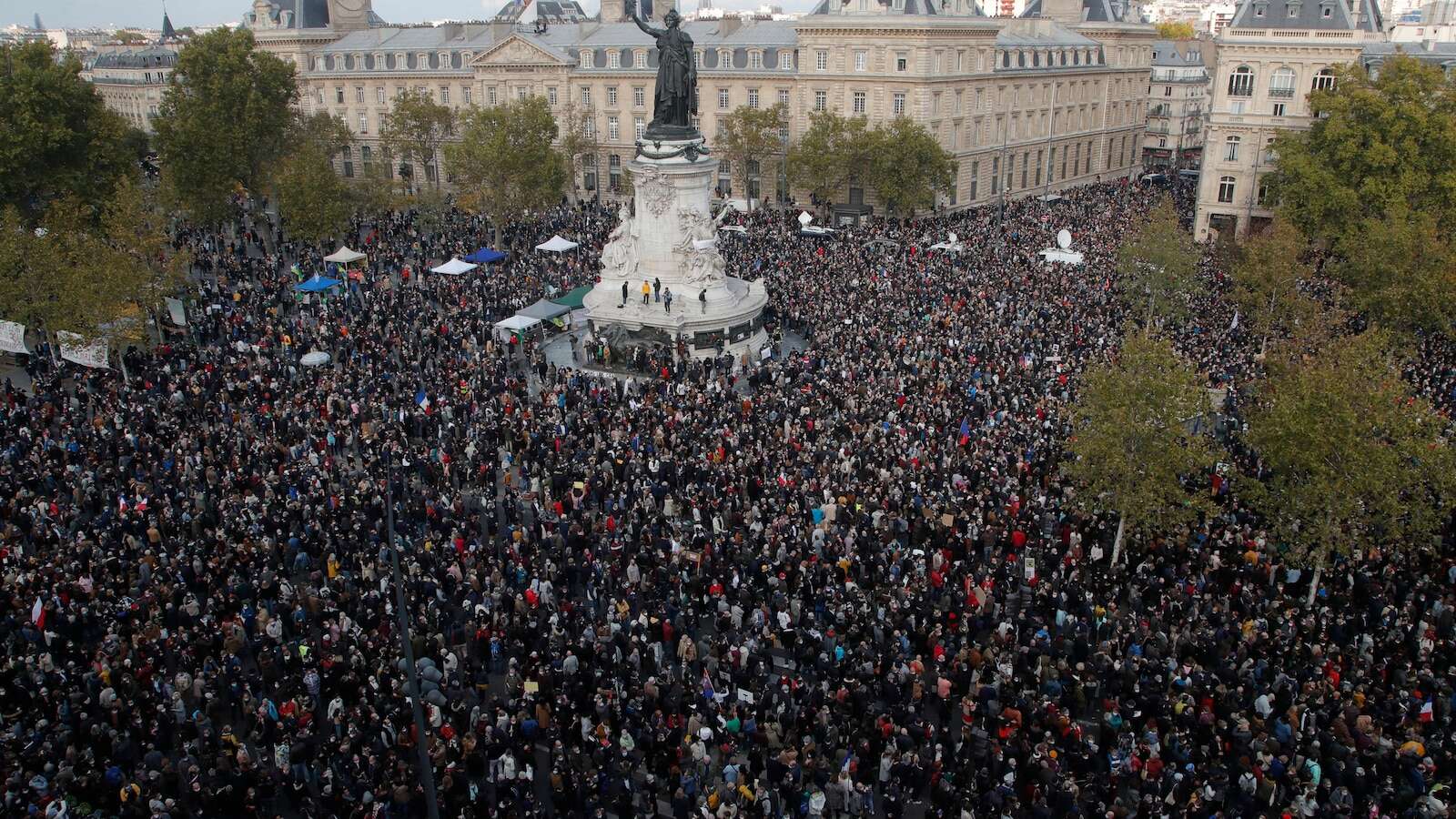 France is holding a trial over the beheading of a teacher who showed prophet cartoons to his class