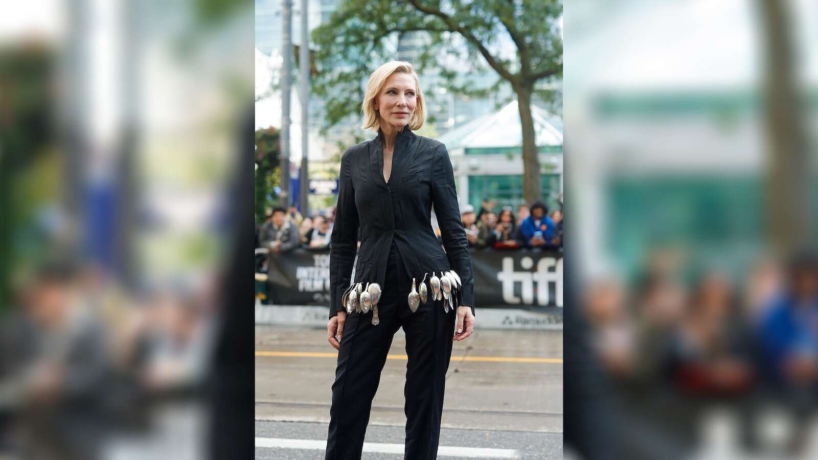 Cate Blanchett stirs up 2nd recycled spoon look for 'Disclaimer' premiereThe actress wore the upcycled look at the Toronto International Film Festival.September 10, 2024