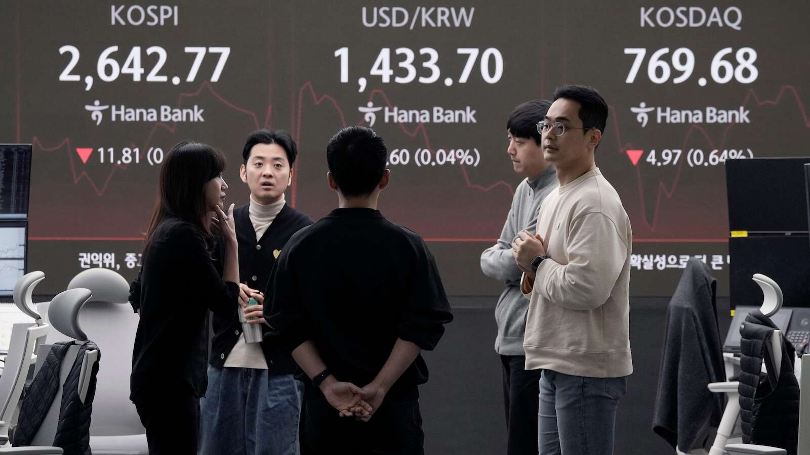 Asian shares are mixed after US stocks tumble on worries over tariffs