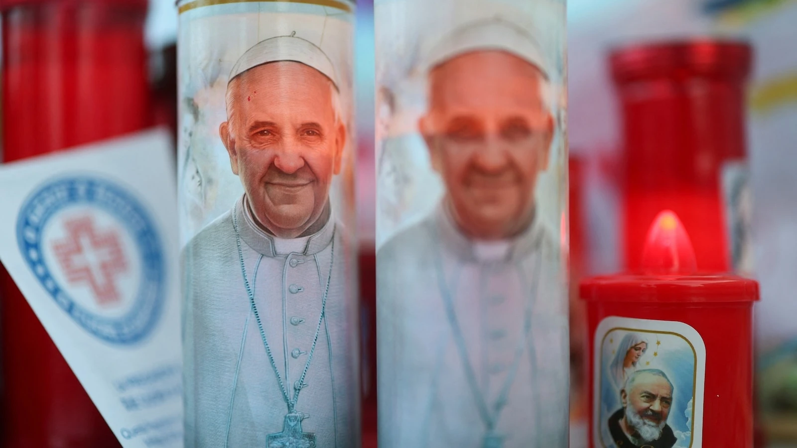 Pope showing 'improvement' as he continues to recover in hospital