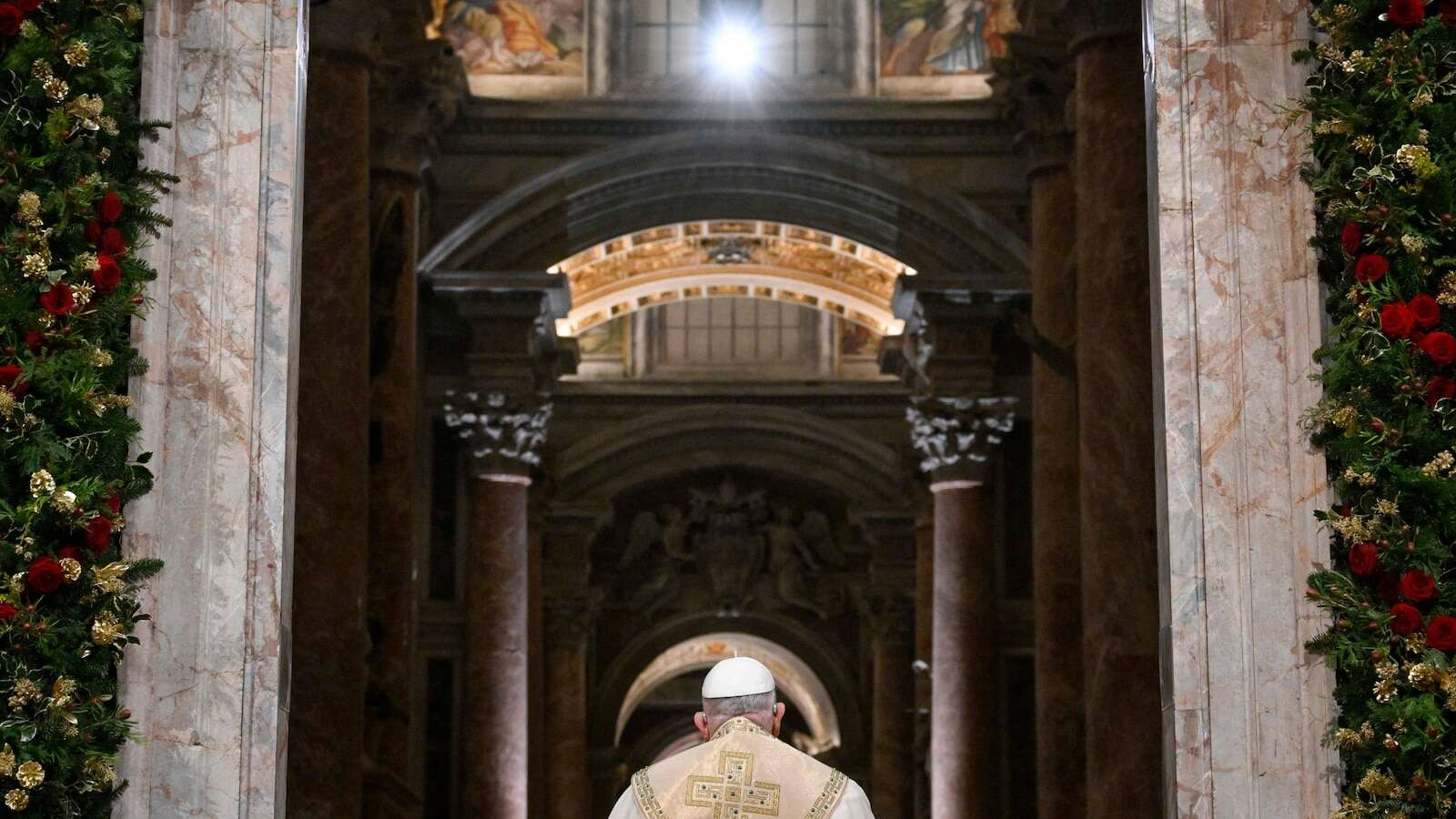 Pope brings Holy Year and a message of hope to Rome's main prison