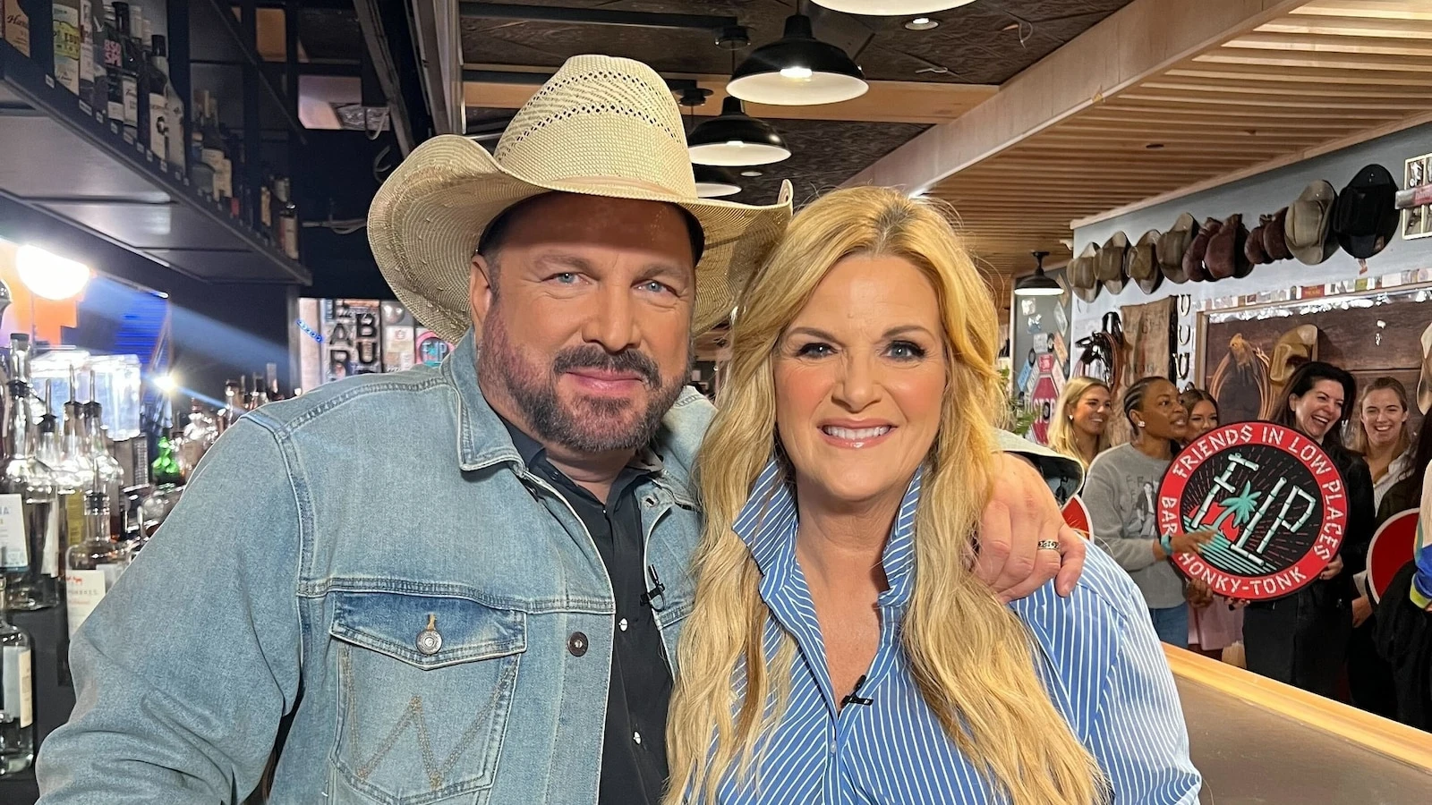 Garth Brooks, Trisha Yearwood share why they serve their wedding cake at new barThe country stars own the Friends in Low Places Bar & Honky Tonk in Nashville.3/7/2024 11:36:30 EST