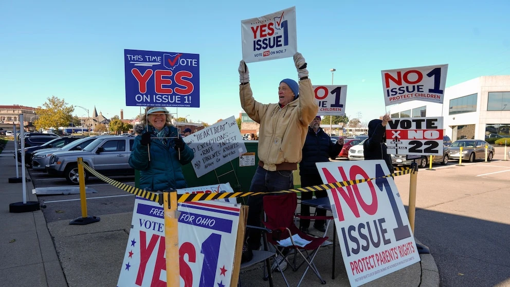 Ohio is the lone state deciding an abortion-rights question Tuesday, providing hints for 2024 races
