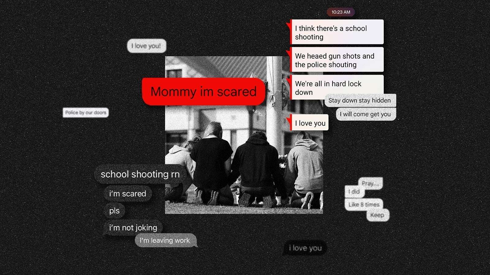 Parents, kids text amid Georgia school shooting