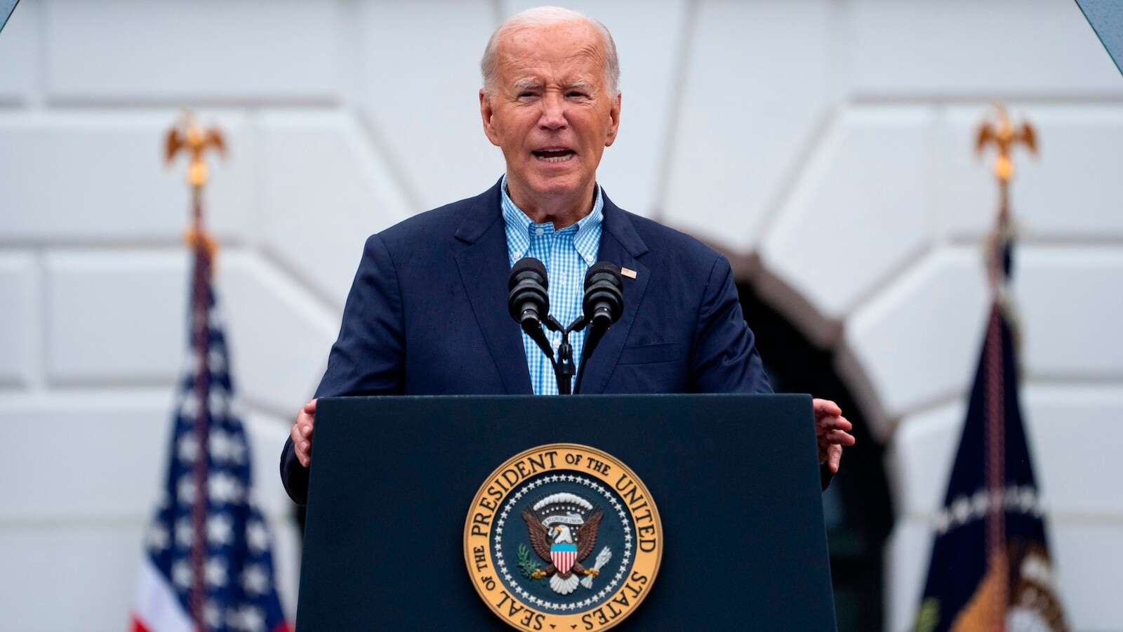 Biden tries to shift attention back to Trump after debate but some gaffes continue