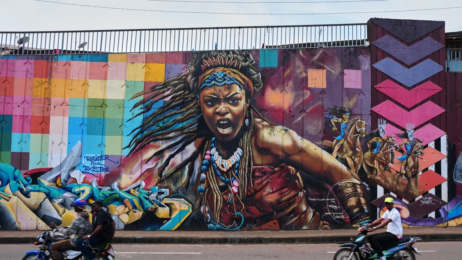 'Our reality, our values': Graffiti finds growing acceptance in West Africa