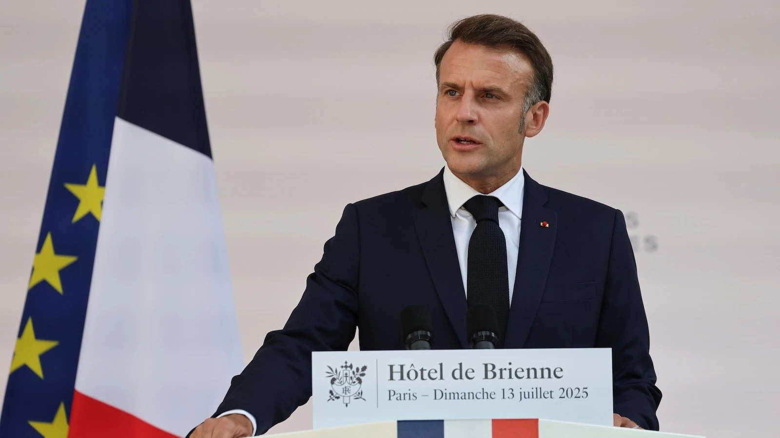 French President Macron announces 6.5 billion euros in extra military spending in next two years