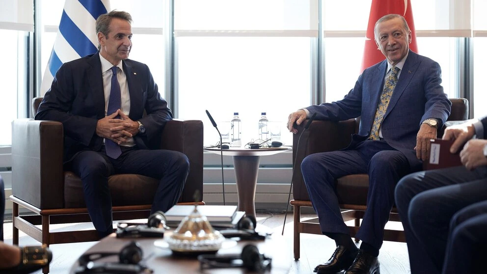 Turkish President Erdogan visits Greece in an effort to mend strained relations