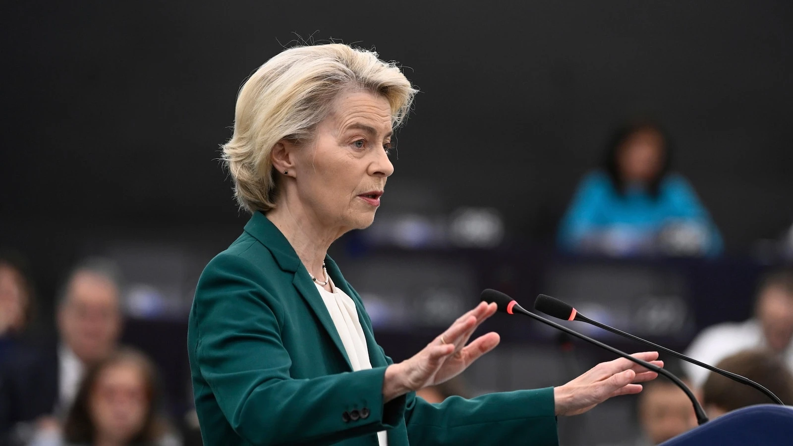 EU chief unveils new $2.3 trillion budget. Lawmakers say the math doesn't 'add up'