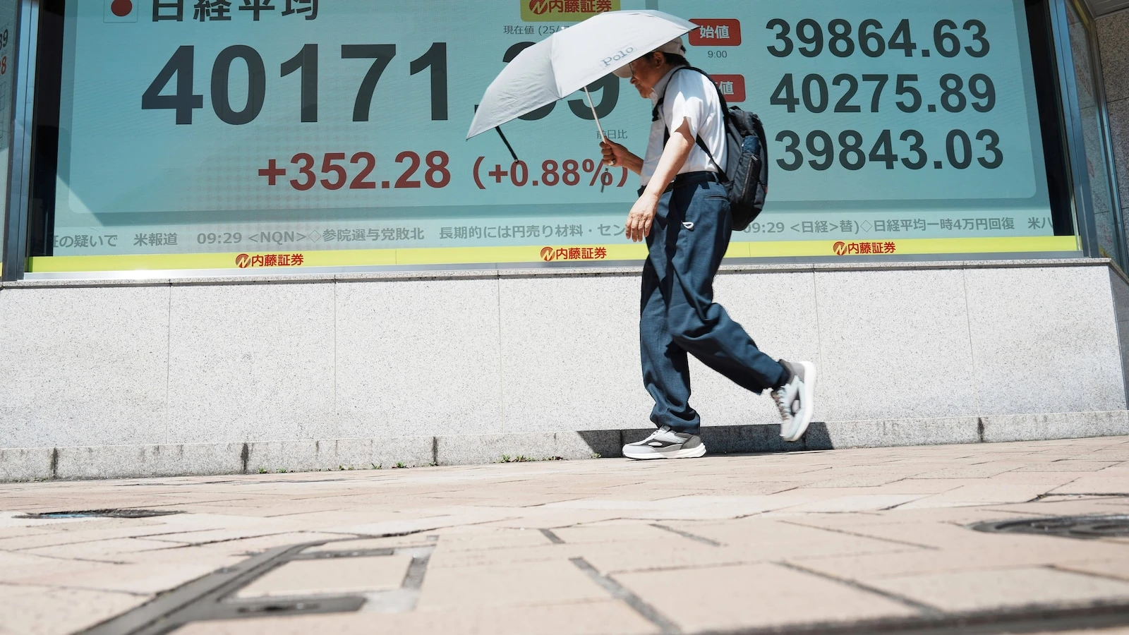 Asian markets mixed and Japan's shares slip after election leaves PM future in doubt