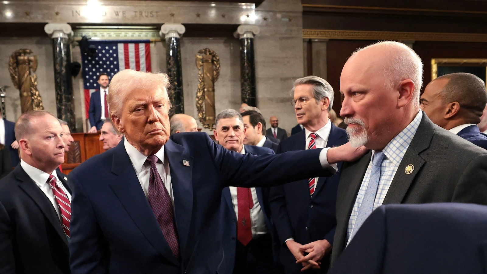 Johnson again relying on Trump to bring GOP holdouts around on budget plan